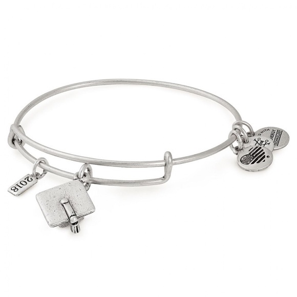 Alex and Ani Silver Graduation Bracelet - Picture 1 of 6